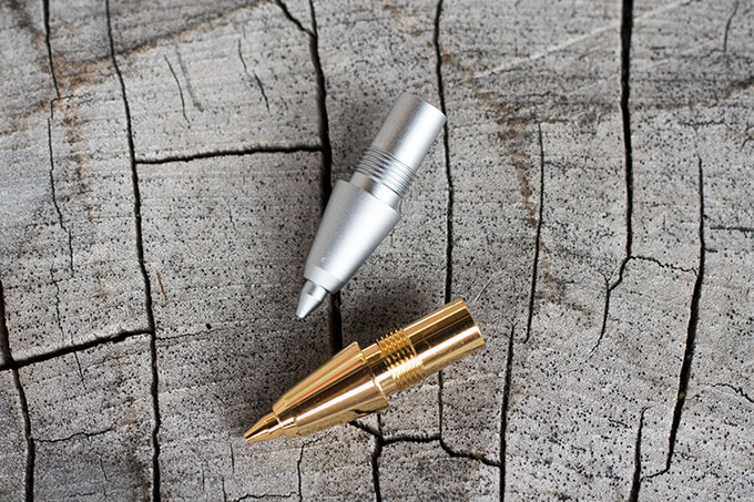 野原工芸 固定式口金 旧型 ゴールド 試し書きのみ - 筆記具
