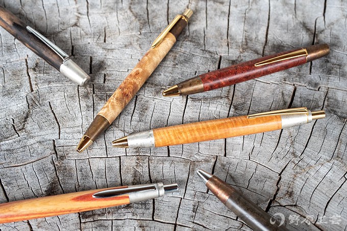 100周年企画第1弾・斑紋着色金具のペン